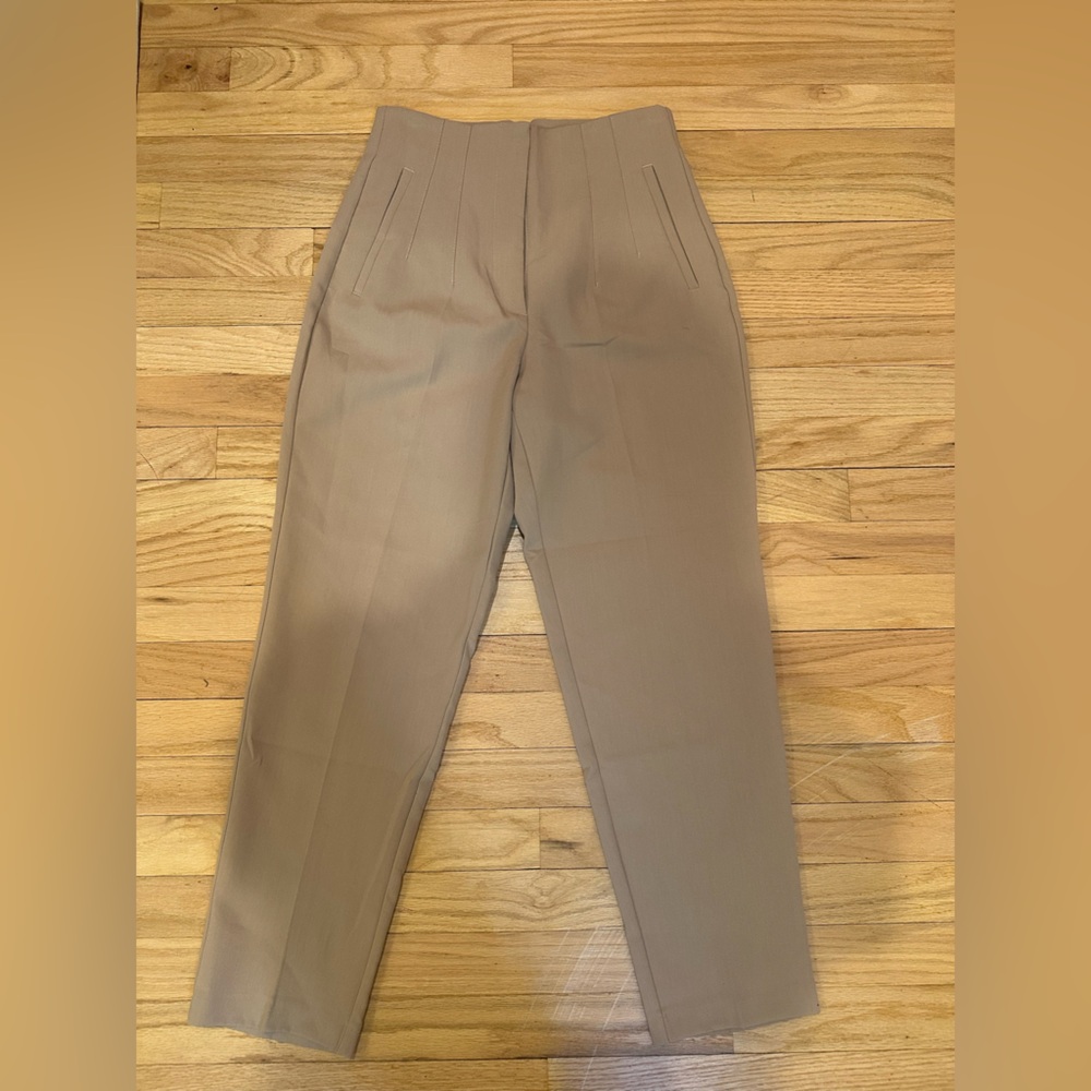 Zara Rustic High Waisted Pants